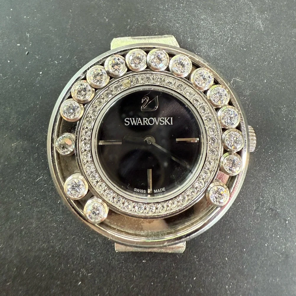 Swarovski‎ lovely crystals watch parts case mechanism and watch band inserts